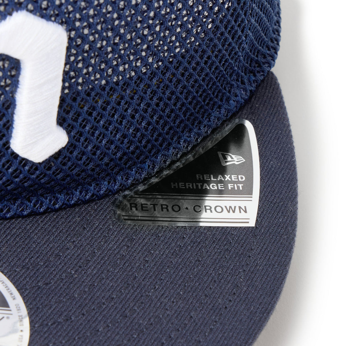 RC 9FIFTY Flat Visor powered by GORO (min-nano) ダブルメッシュ ネイビーメッシュ/ネイビー