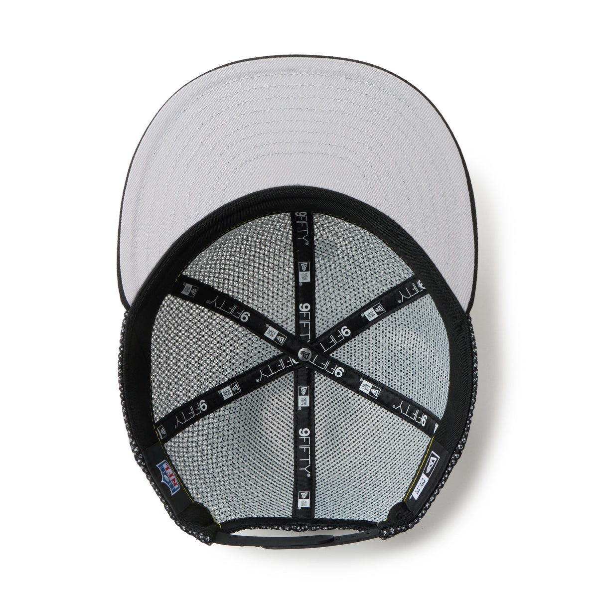 RC 9FIFTY Flat Visor powered by GORO (min-nano) ラスベガス・レイダース ダブルメッシュ ブラックメッシュ/ブラック