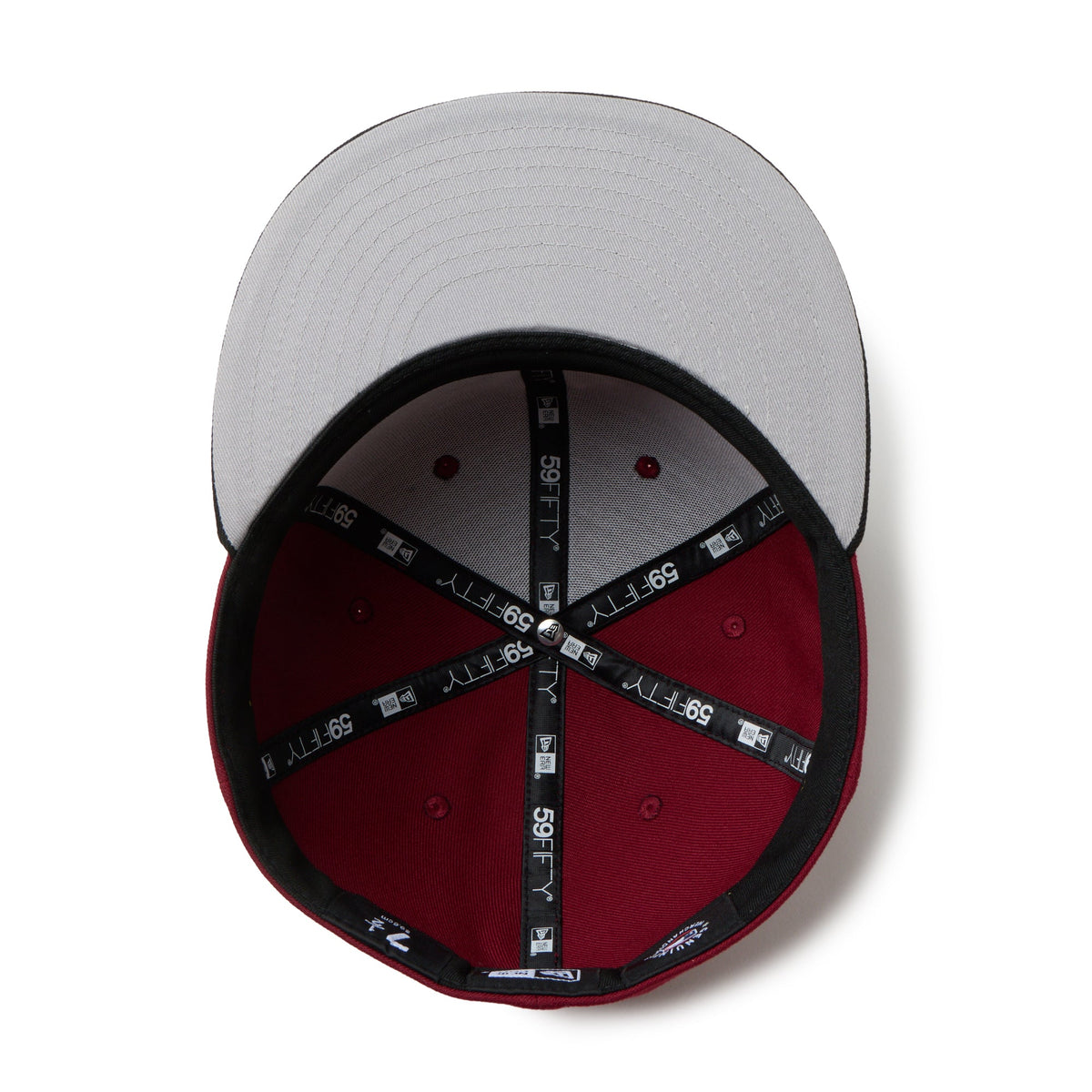 59FIFTY powered by GORO (min-nano) ニューヨーク・ヤンキース カーディナル/ブラック