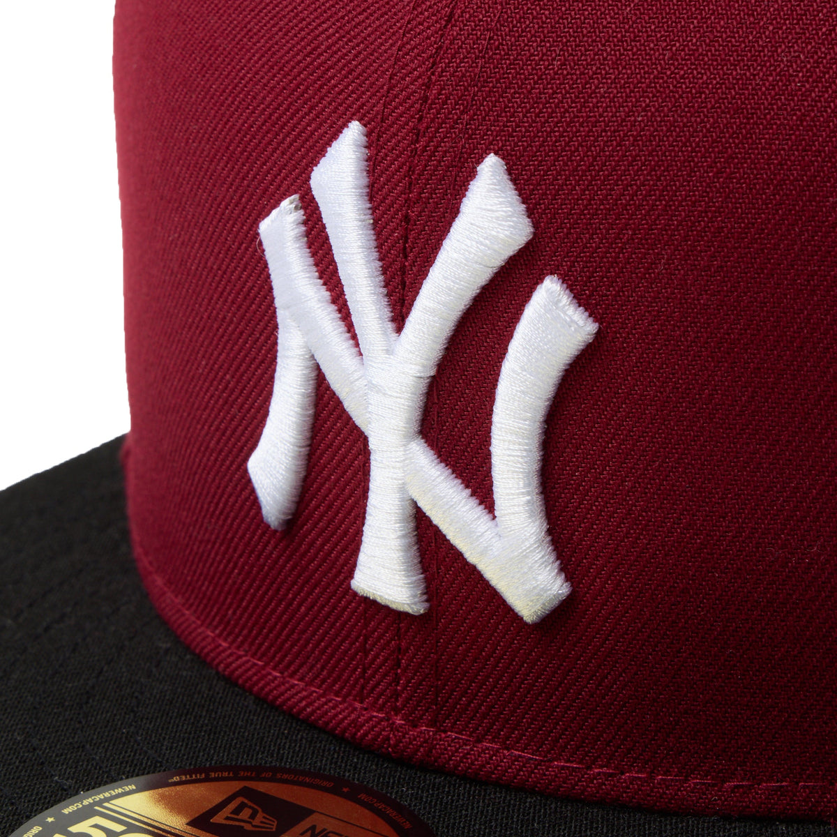 59FIFTY powered by GORO (min-nano) ニューヨーク・ヤンキース カーディナル/ブラック
