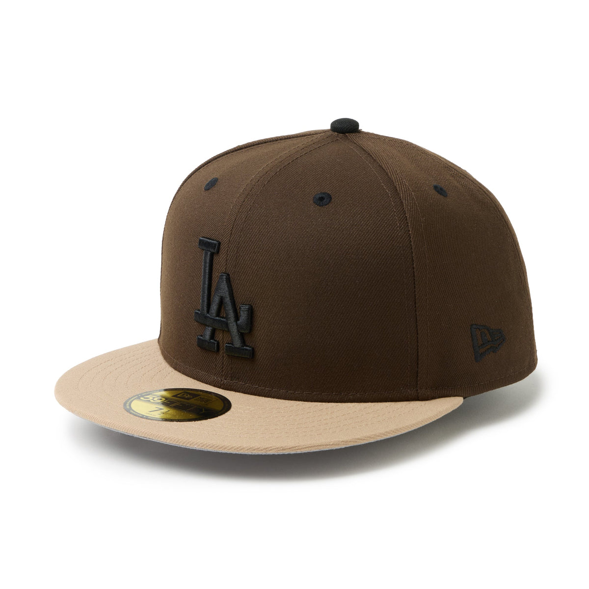 59FIFTY powered by GORO (min-nano) ロサンゼルス・ドジャース ウォルナット/キャメル