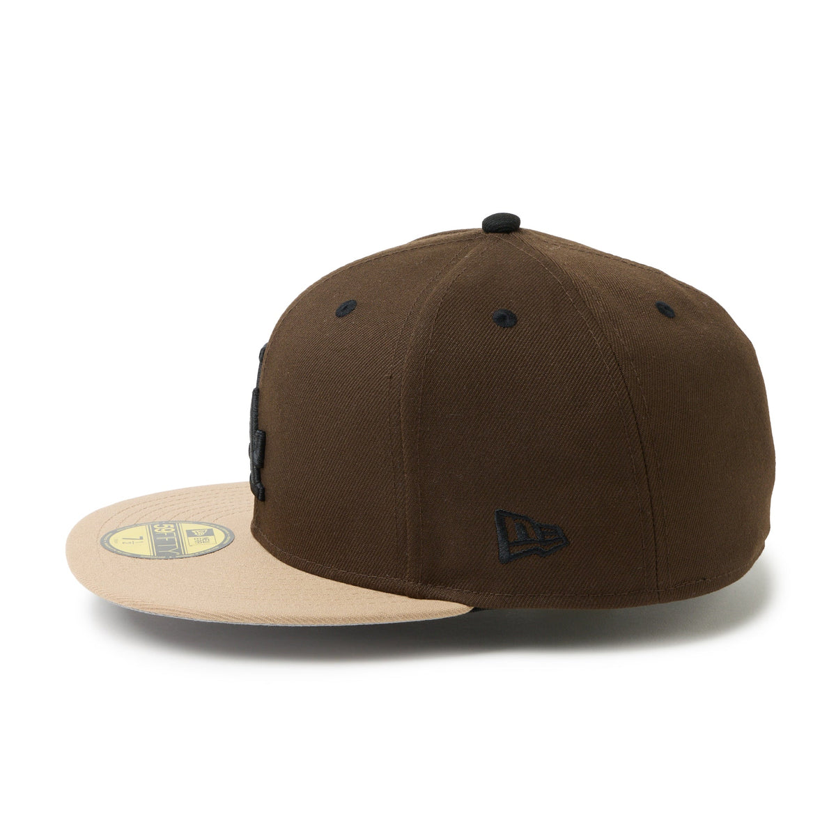 59FIFTY powered by GORO (min-nano) ロサンゼルス・ドジャース ウォルナット/キャメル