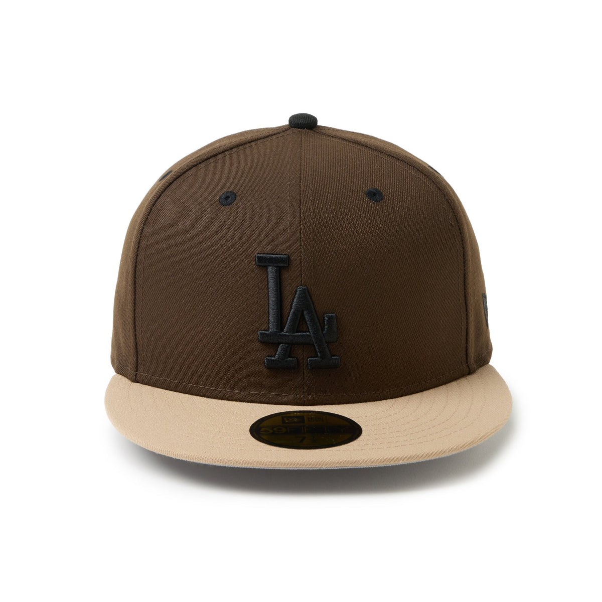 59FIFTY powered by GORO (min-nano) ロサンゼルス・ドジャース ウォルナット/キャメル