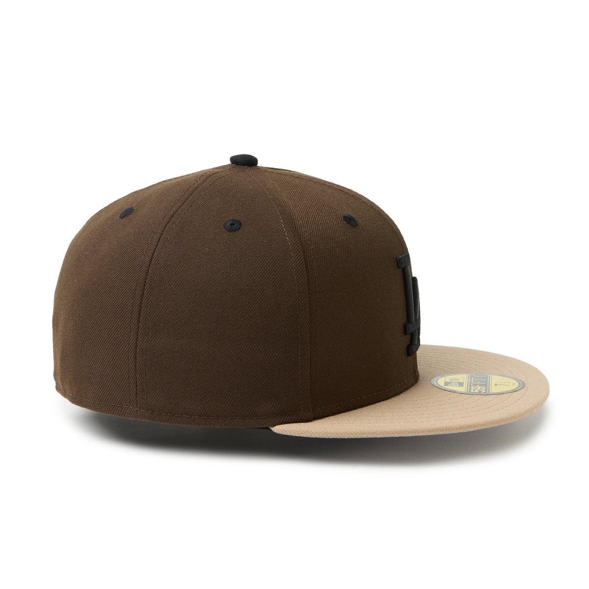 59FIFTY powered by GORO (min-nano) ロサンゼルス・ドジャース ウォルナット/キャメル