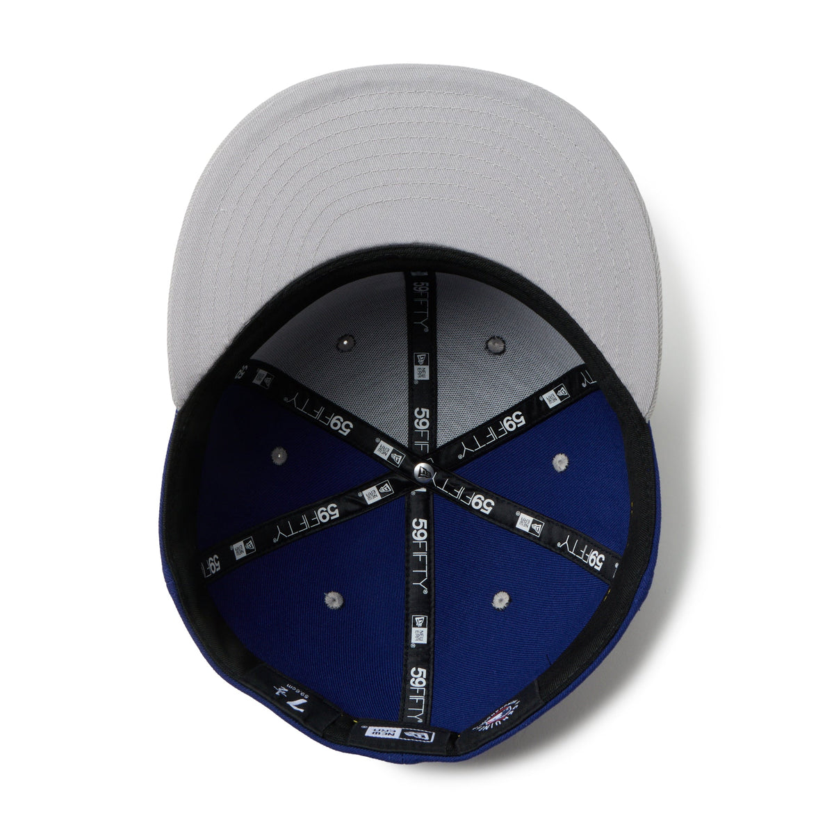 59FIFTY powered by GORO (min-nano) ロサンゼルス・ドジャース ダークロイヤル/グレー