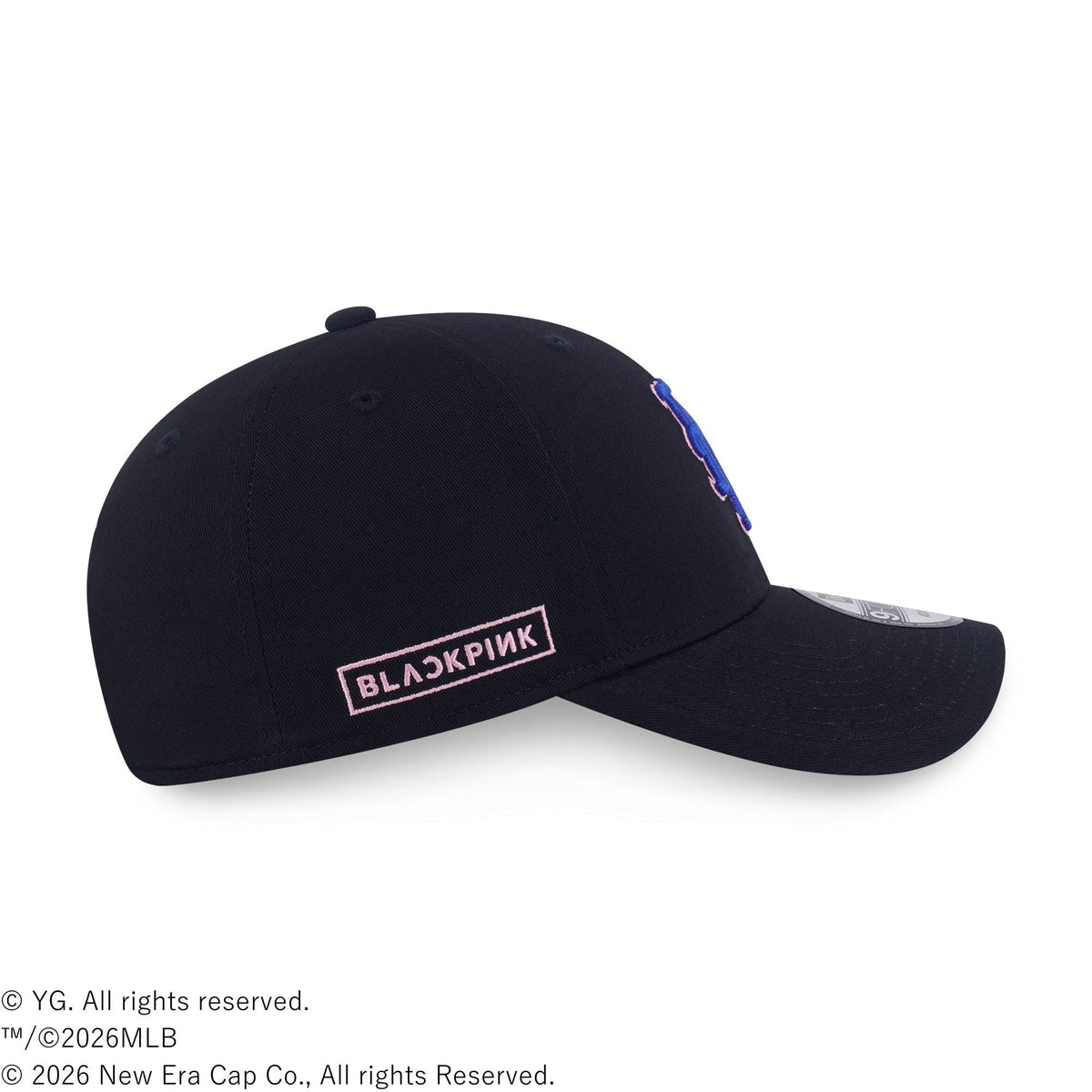 9FORTY BLACKPINK ニューヨーク・メッツ ブラック
