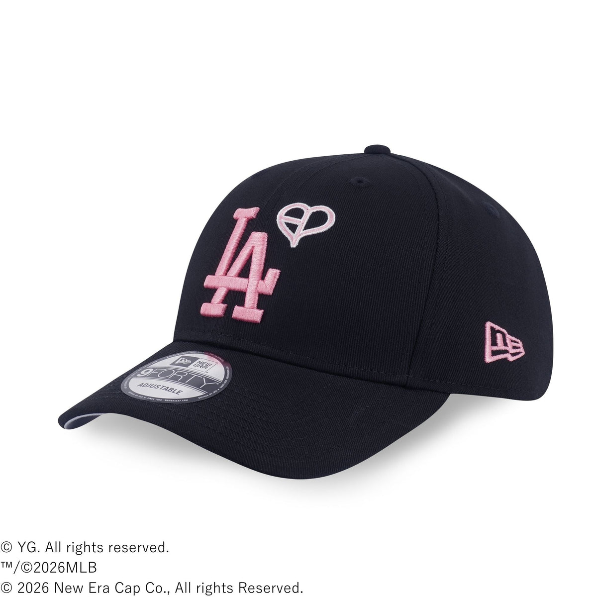 9FORTY BLACKPINK ロサンゼルス・ドジャース ブラック