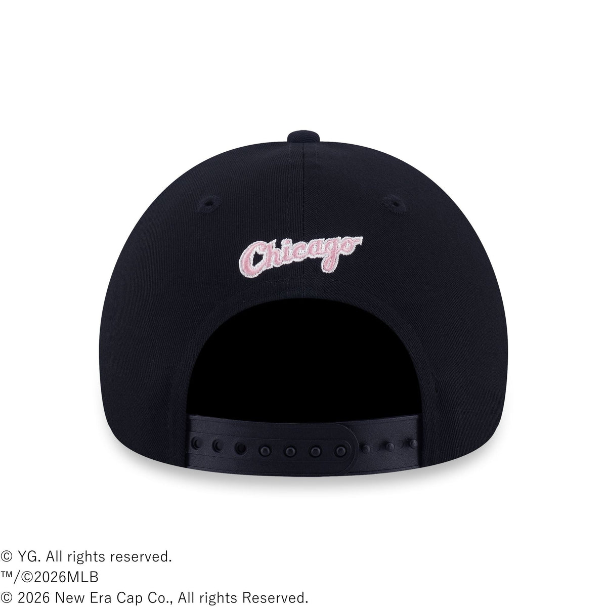 9FORTY BLACKPINK シカゴ・ホワイトソックス ブラック