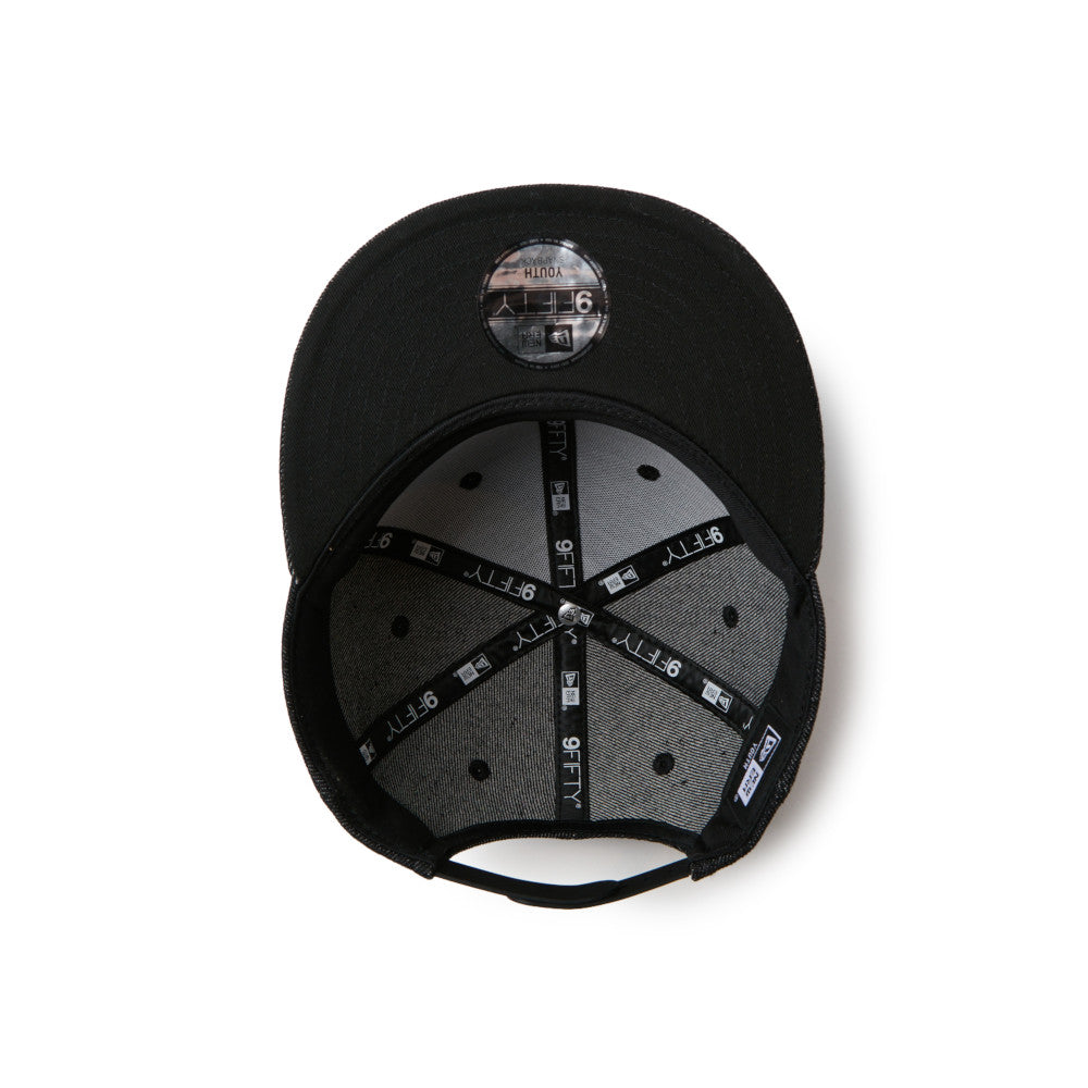 キッズ Youth 9FIFTY Denim NEW ERA 1920 ブラック