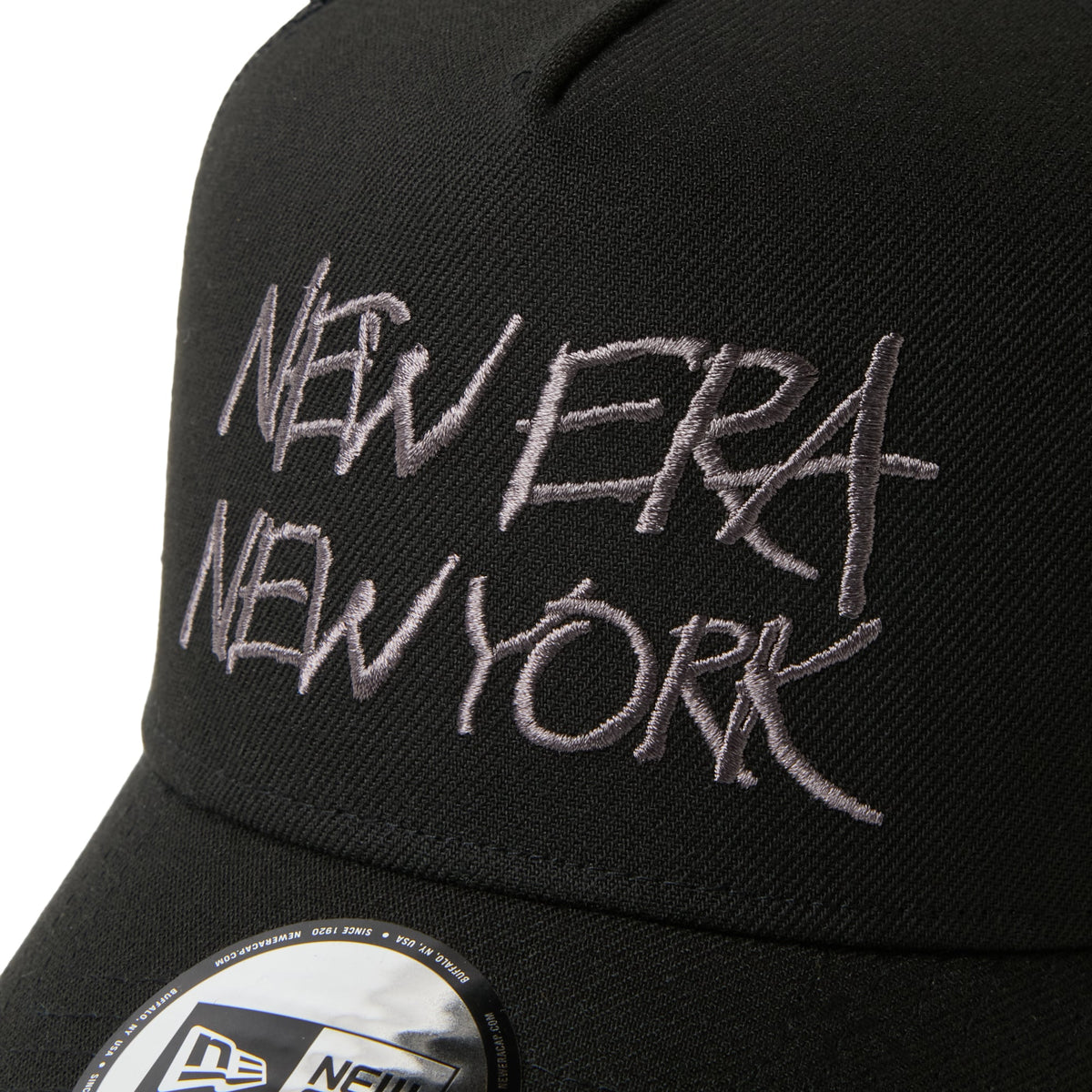 9FORTY A-Frame トラッカー New Era New York ブラック | ゴルフ