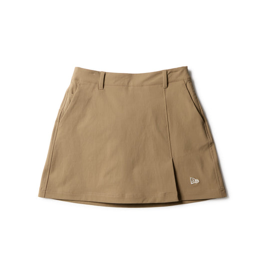 ウィメンズ ストレッチ ツイル スカート フロントスリット ベージュ | ゴルフ