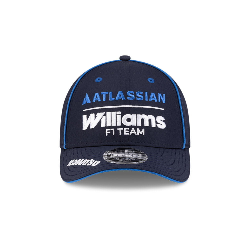 9FORTY M-Crown Atlassian Williams F1 アトラシアン・ウィリアムズF1チーム Team Logo ネイビー