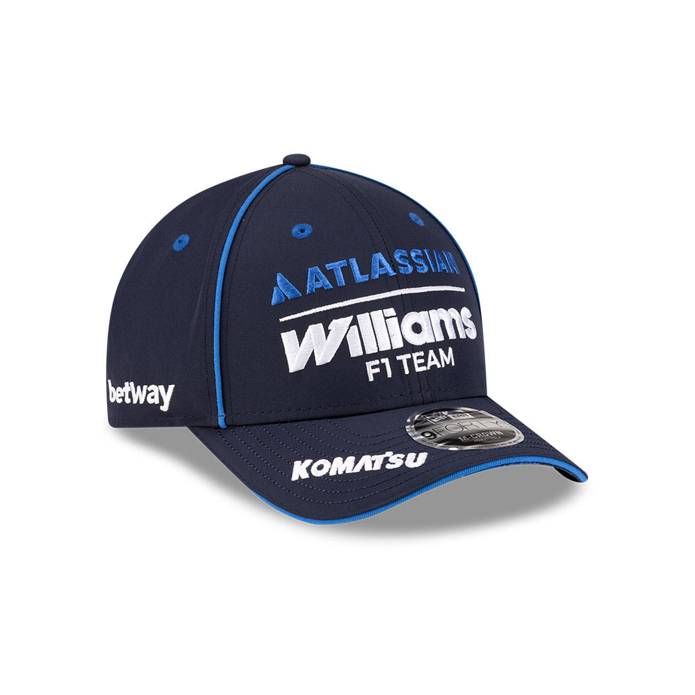 9FORTY M-Crown Atlassian Williams F1 アトラシアン・ウィリアムズF1チーム Team Logo ネイビー