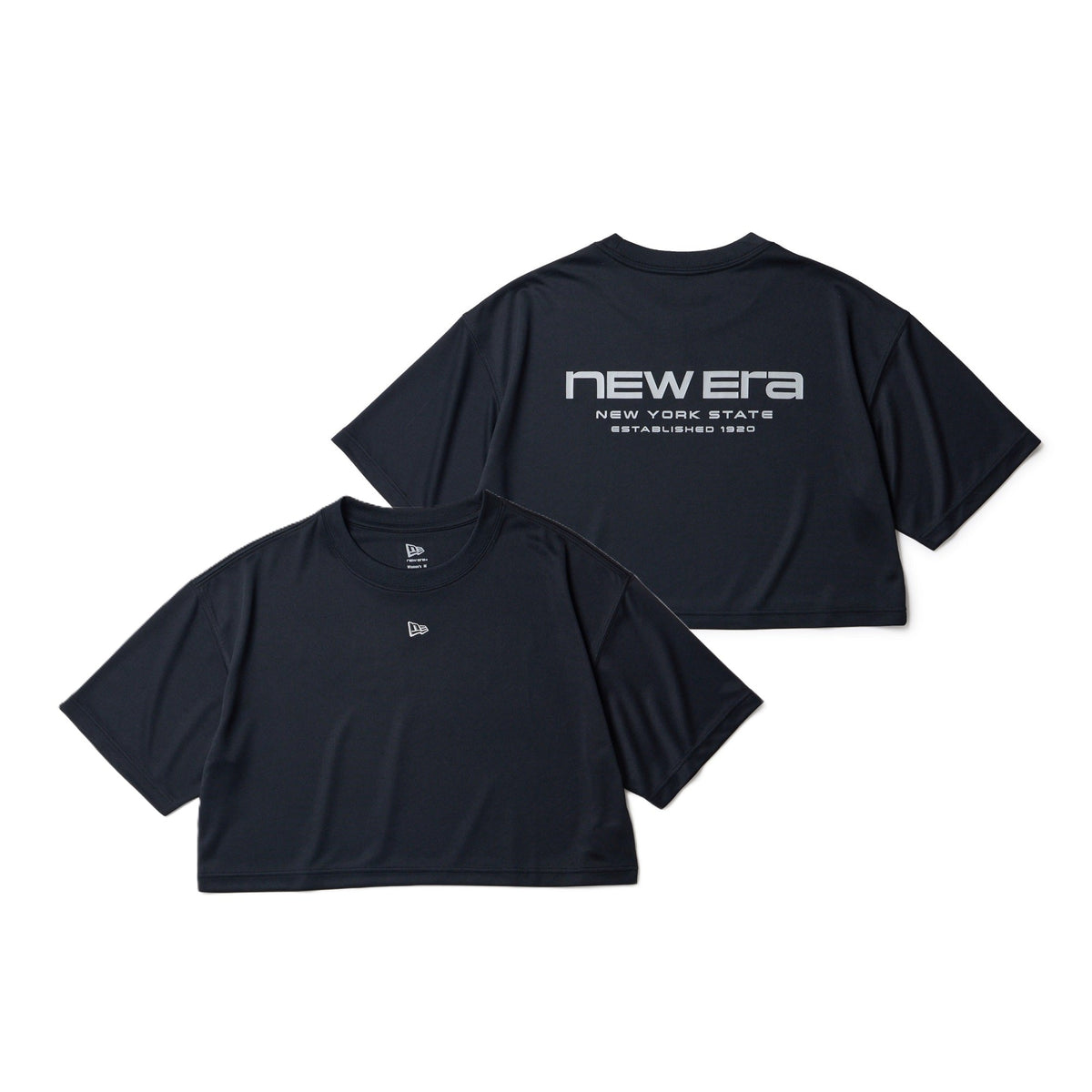 ウィメンズ ハーフスリーブ テック Tシャツ Brand Name Logo ブラック｜パフォーマンスアパレル