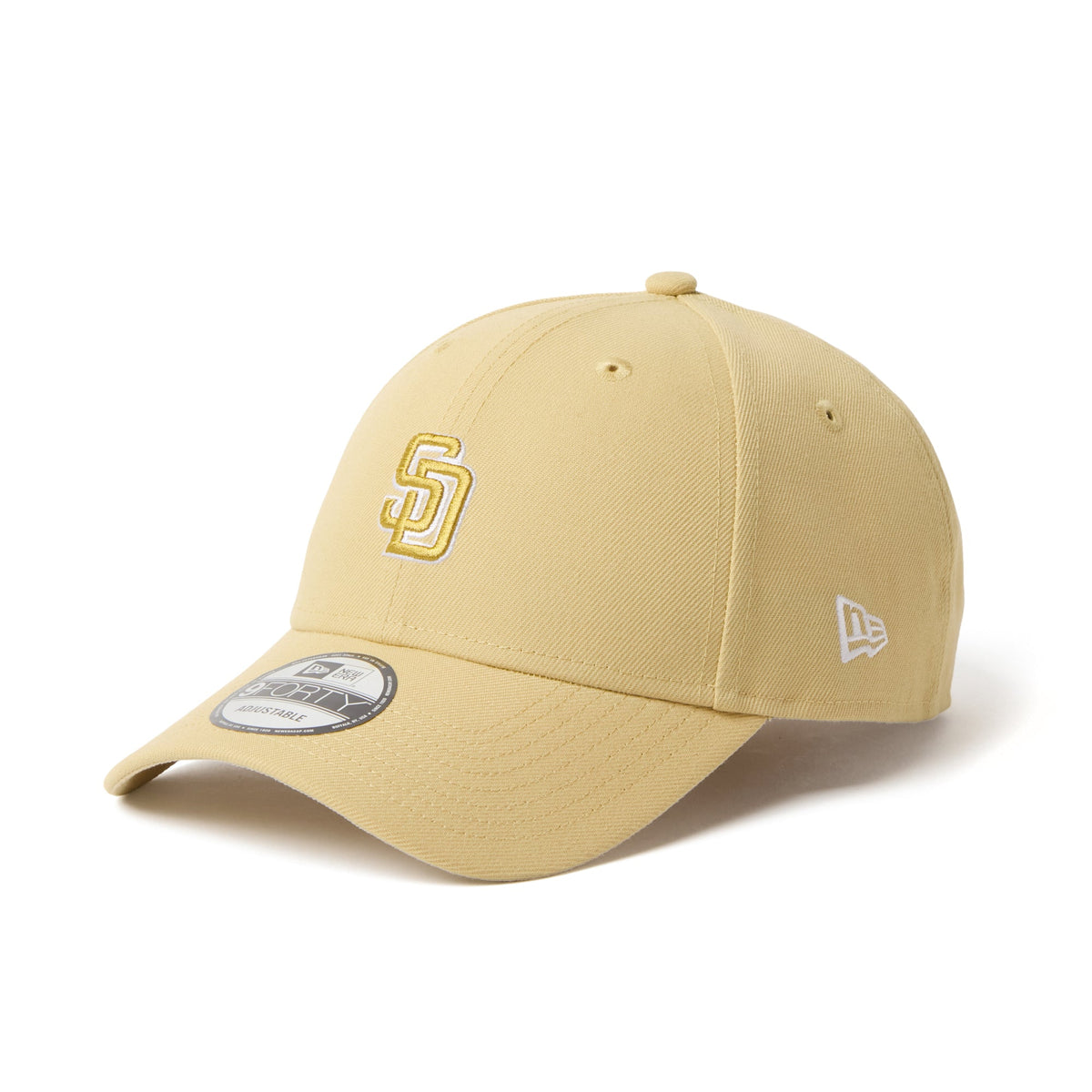 9FORTY MLB Midsize Logo サンディエゴ・パドレス ベガスゴールド