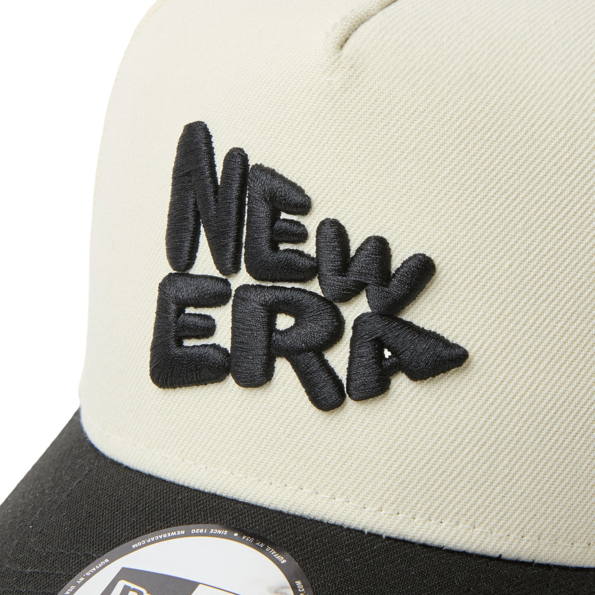 9FORTY A-Frame Word Mark Flag ブラック/クロームホワイト
