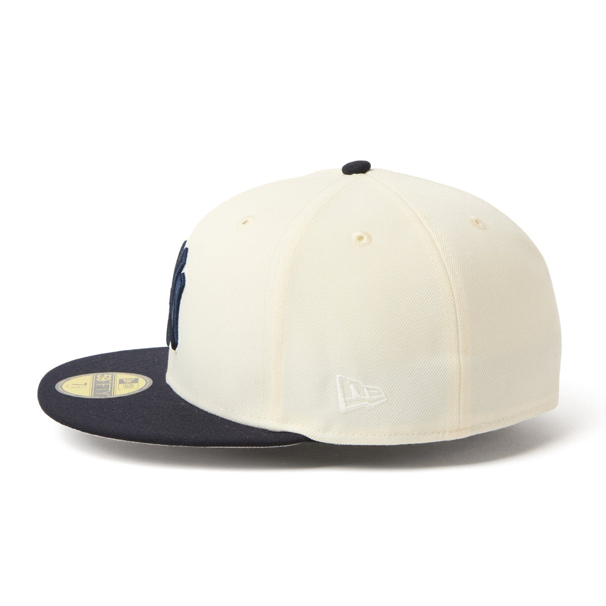 59FIFTY MLB 2-Tone ニューヨーク・ヤンキース クロームホワイト/ネイビー