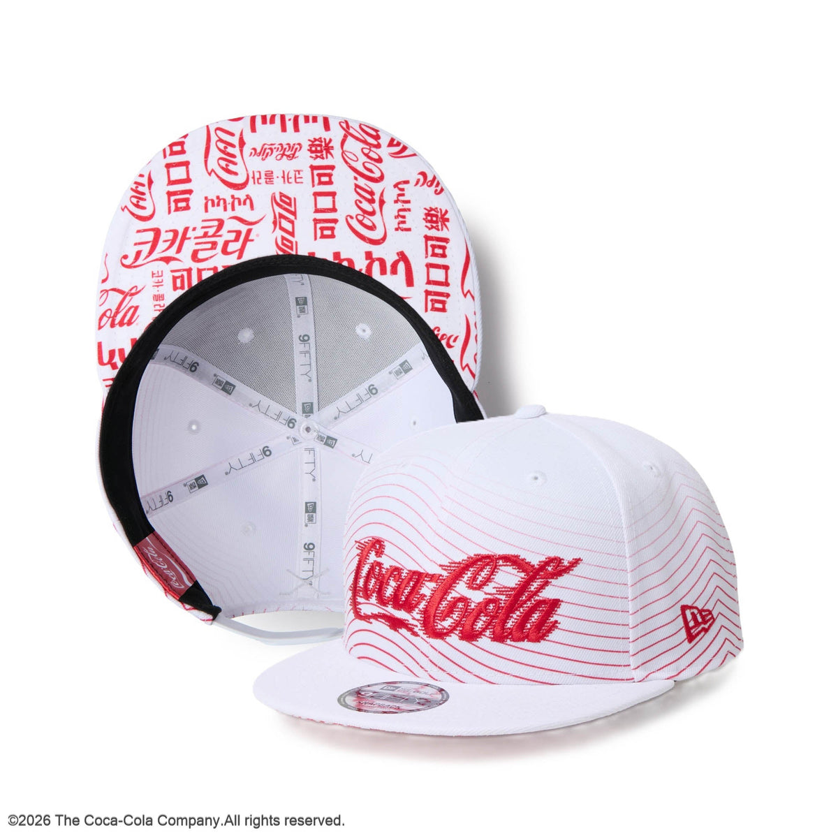 9FIFTY Coca-Cola Golf コカ･コーラ ホワイト｜ゴルフ