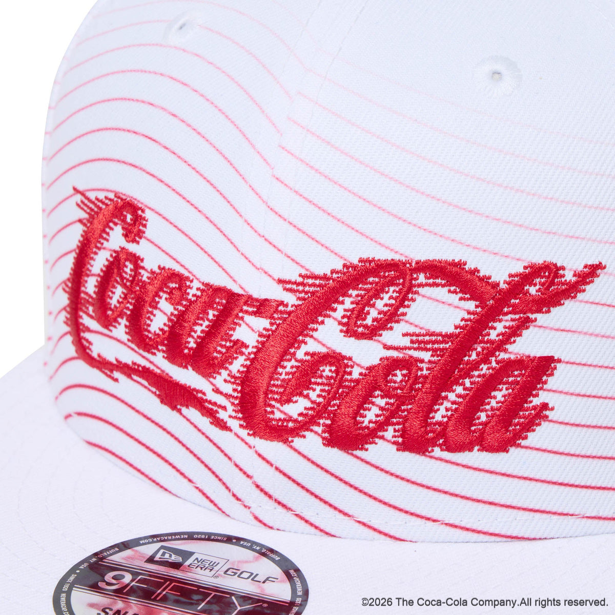 9FIFTY Coca-Cola Golf コカ･コーラ ホワイト｜ゴルフ