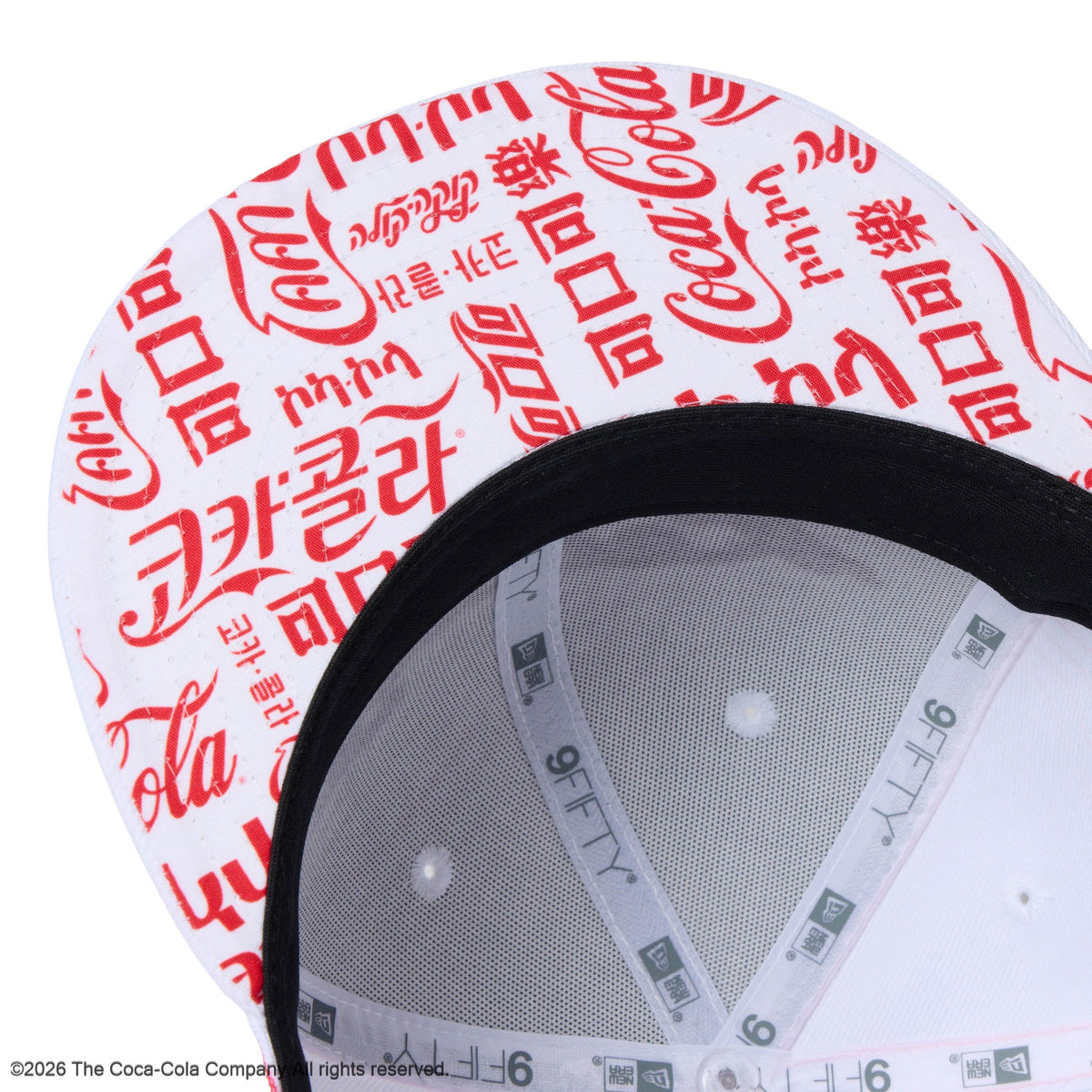 9FIFTY Coca-Cola Golf コカ･コーラ ホワイト｜ゴルフ