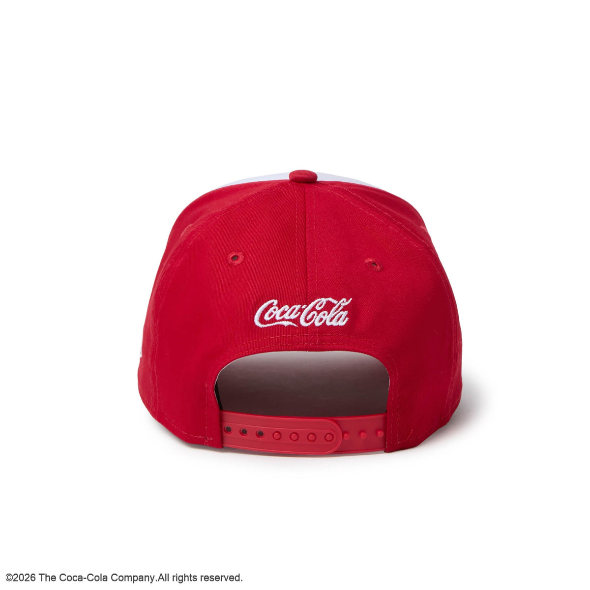 9FORTY A-Frame Coca-Cola コカ･コーラ ホワイト/スカーレット