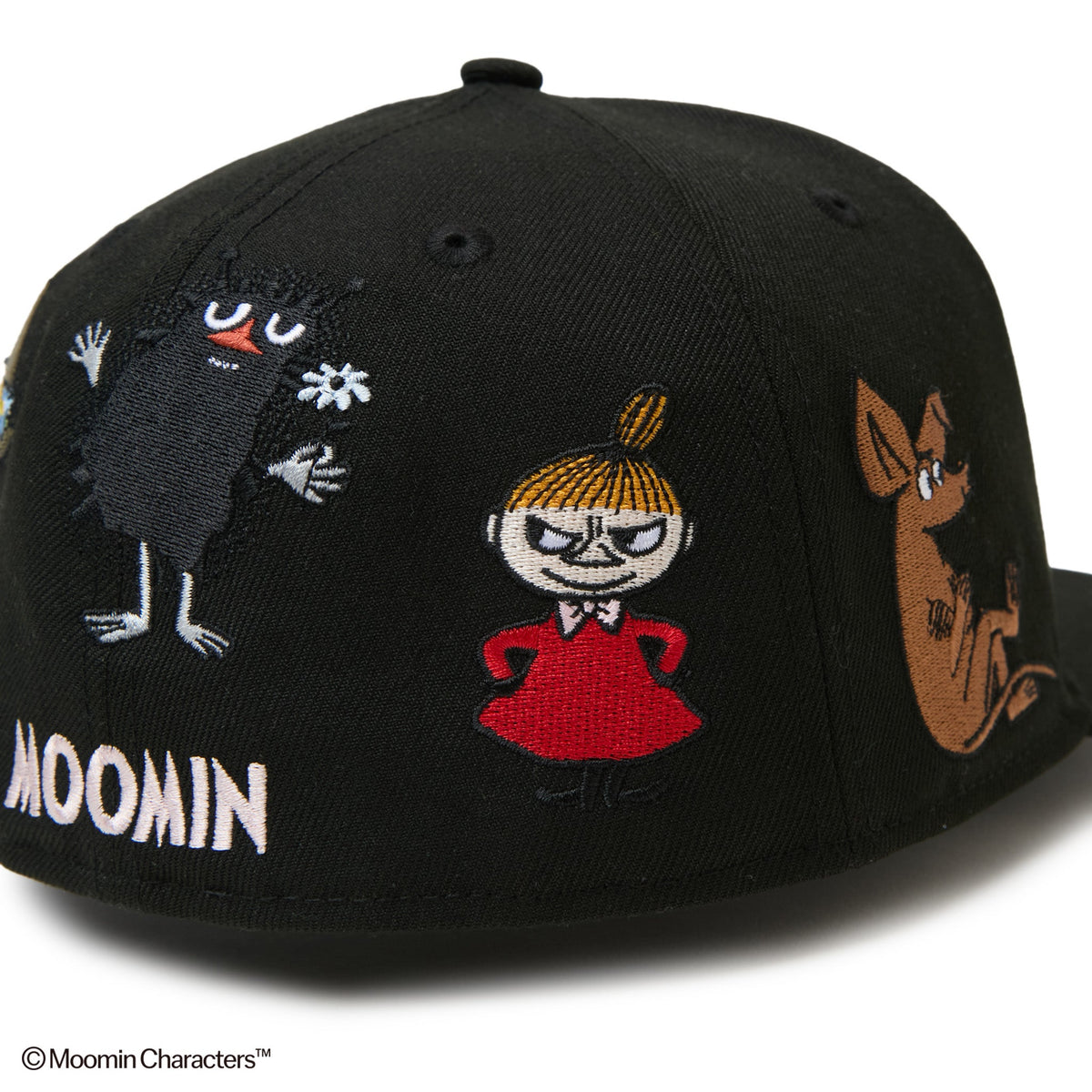 59FIFTY Moomin キャラAll Over ブラック