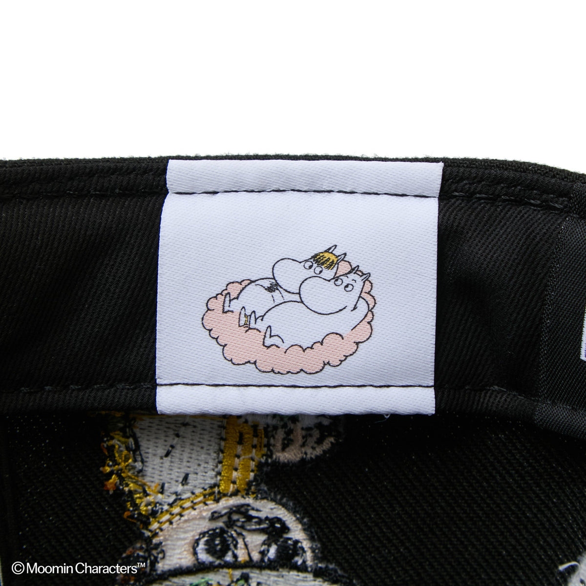 59FIFTY Moomin キャラAll Over ブラック