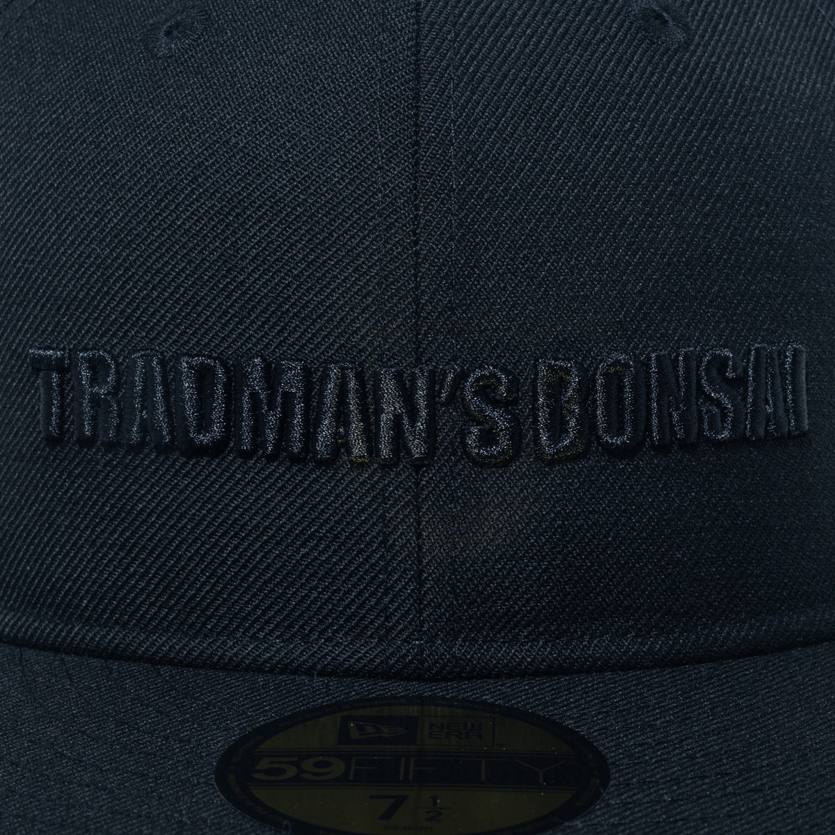 59FIFTY TRADMAN’S BONSAI ブラック × ブラック