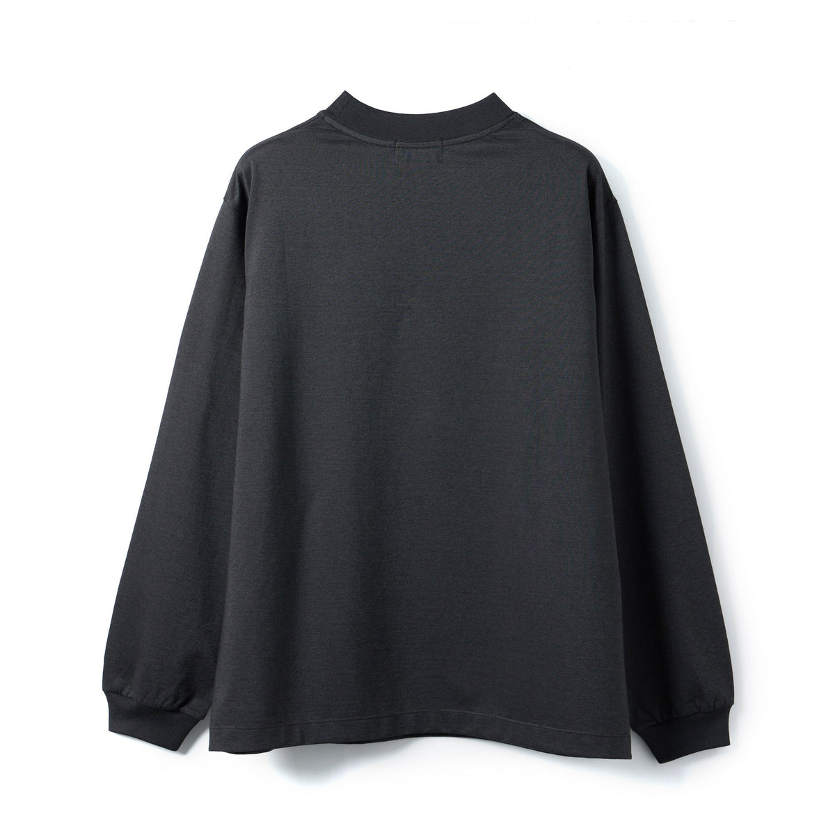 ソラーロ ロングスリーブ モックネック Tシャツ BLACK LABEL FW26 ブラック