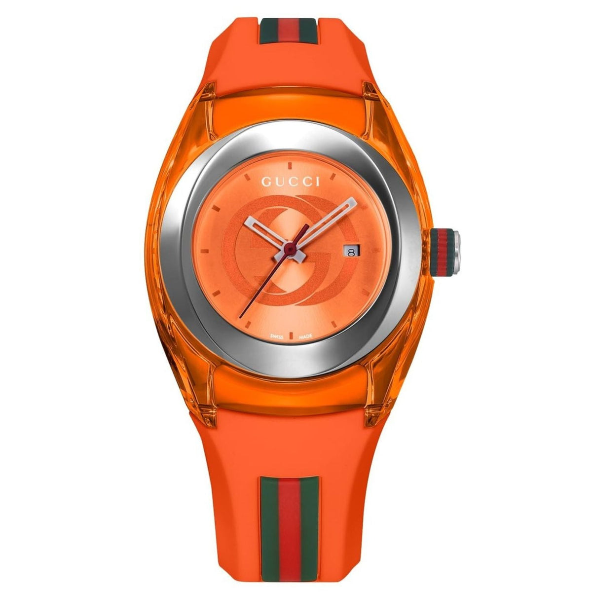 Gucci Women's Sync Orange Dial Watch