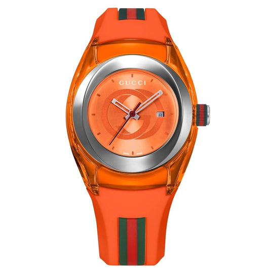 Gucci Women's Sync Orange Dial Watch