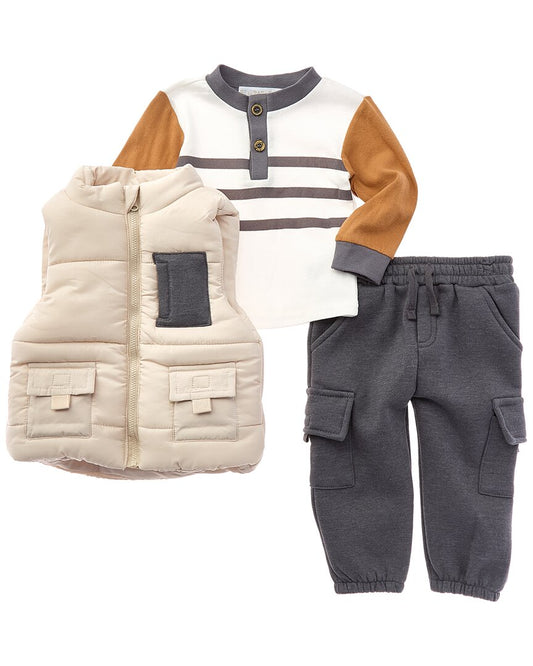Rachel Zoe 3pc Vest Set