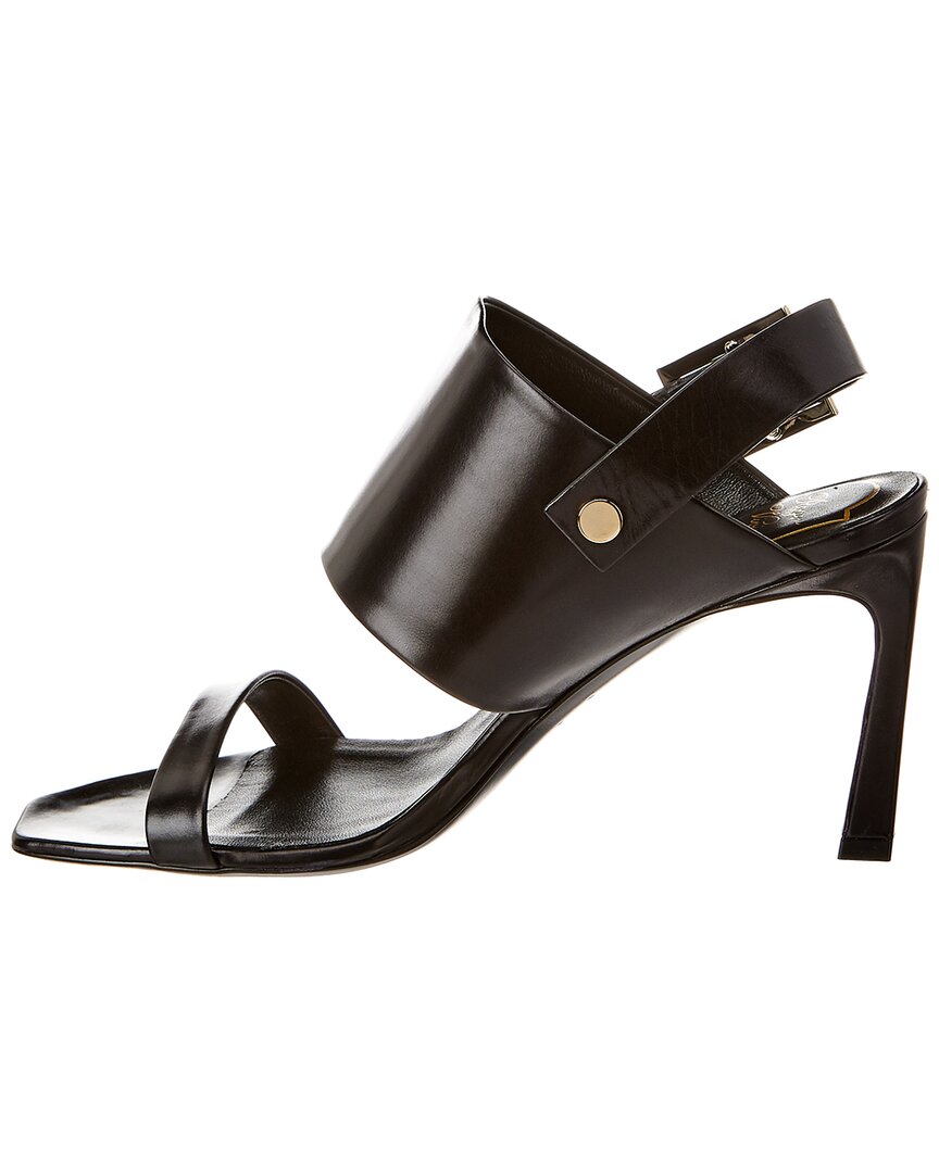 Roger Vivier Trompette Leather Sandal