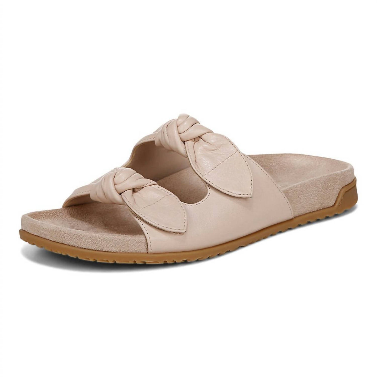 Women's Elara Orthotic Comfort Slide Sandal In Cameo Rose