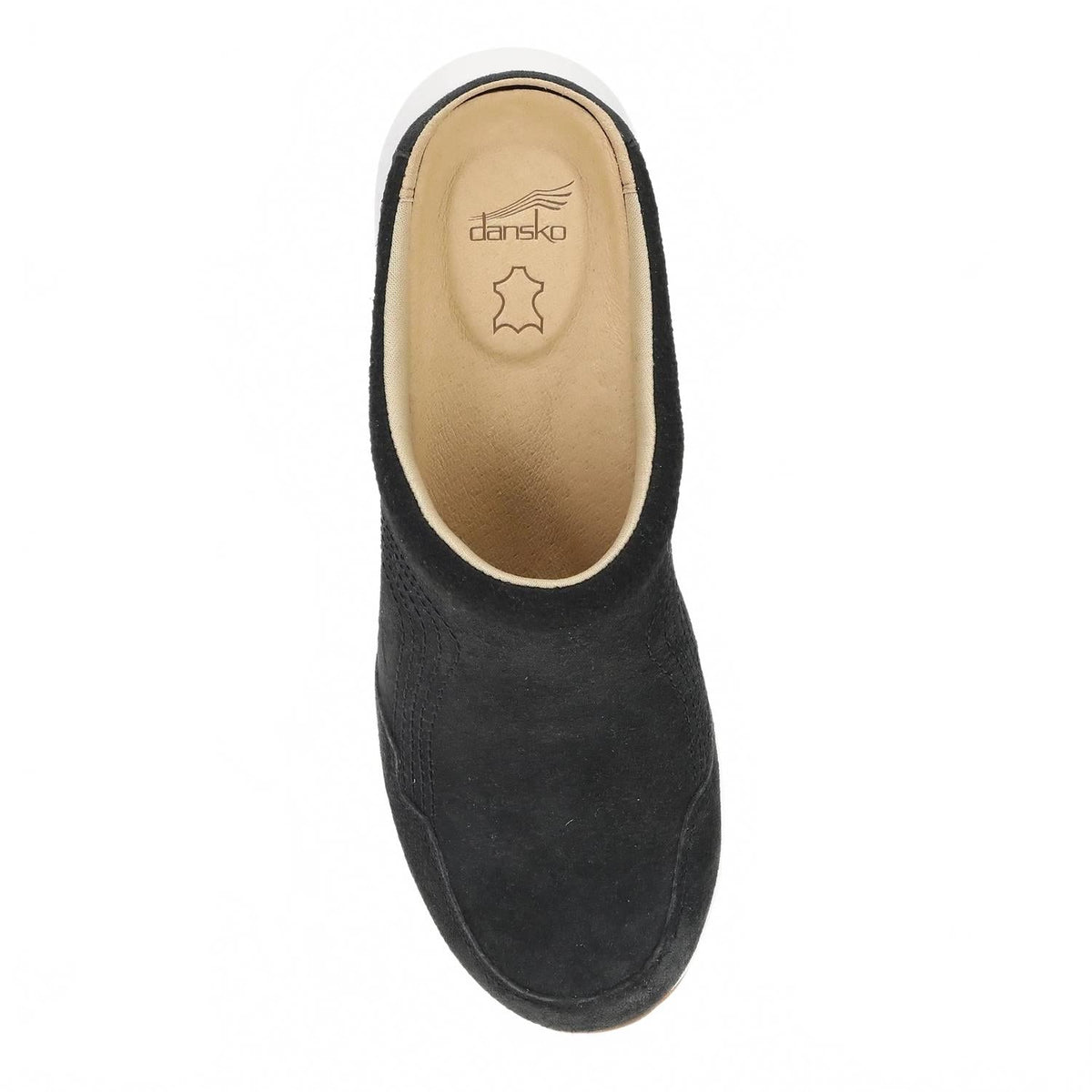Women's Claudia Slip On Clog In Black Suede