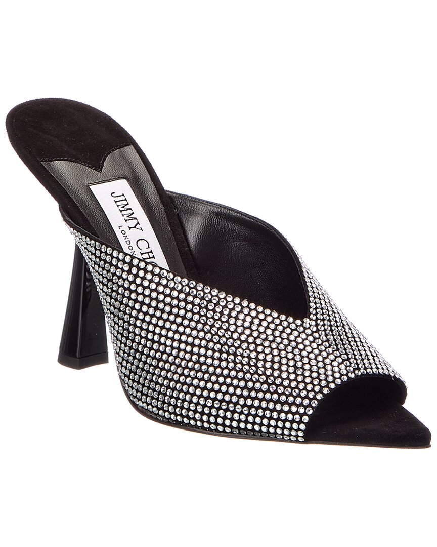 Jimmy Choo Maryanne 100 Suede Sandal