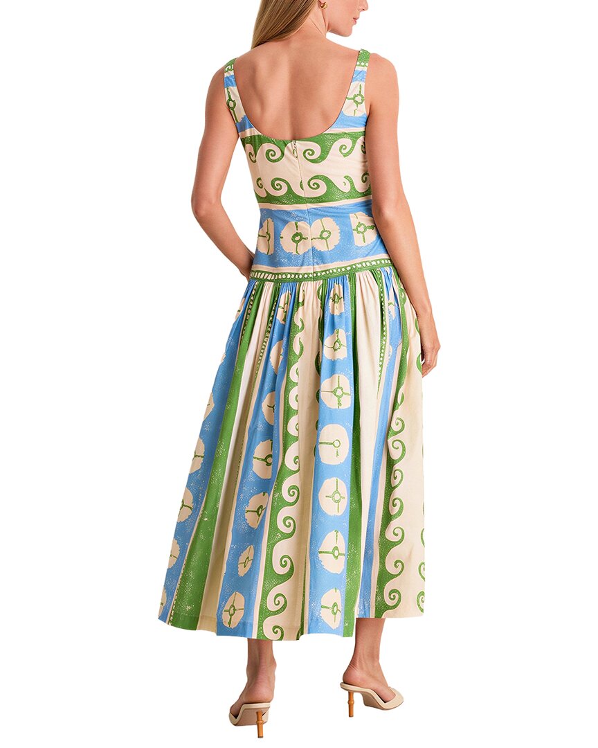 Ariel Tesoro Print Maxi Dress