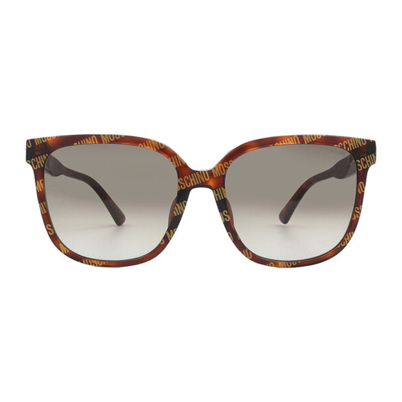 MOS134/F/S 0H7P HA Havana with Moschino Pattern/Brown Gradient