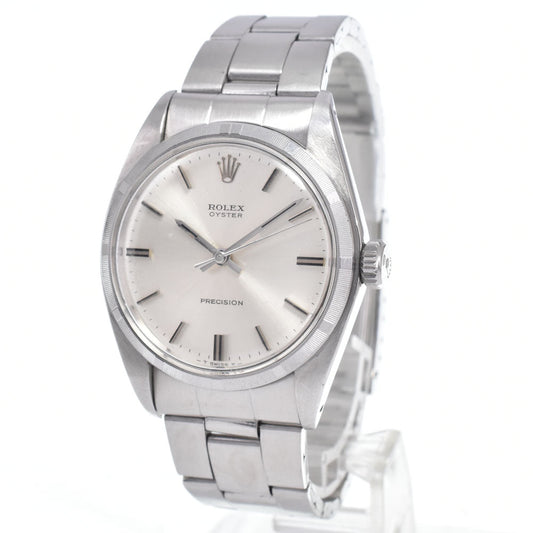 Rolex Oyster Precision Steel Watch (Pre-Owned)
