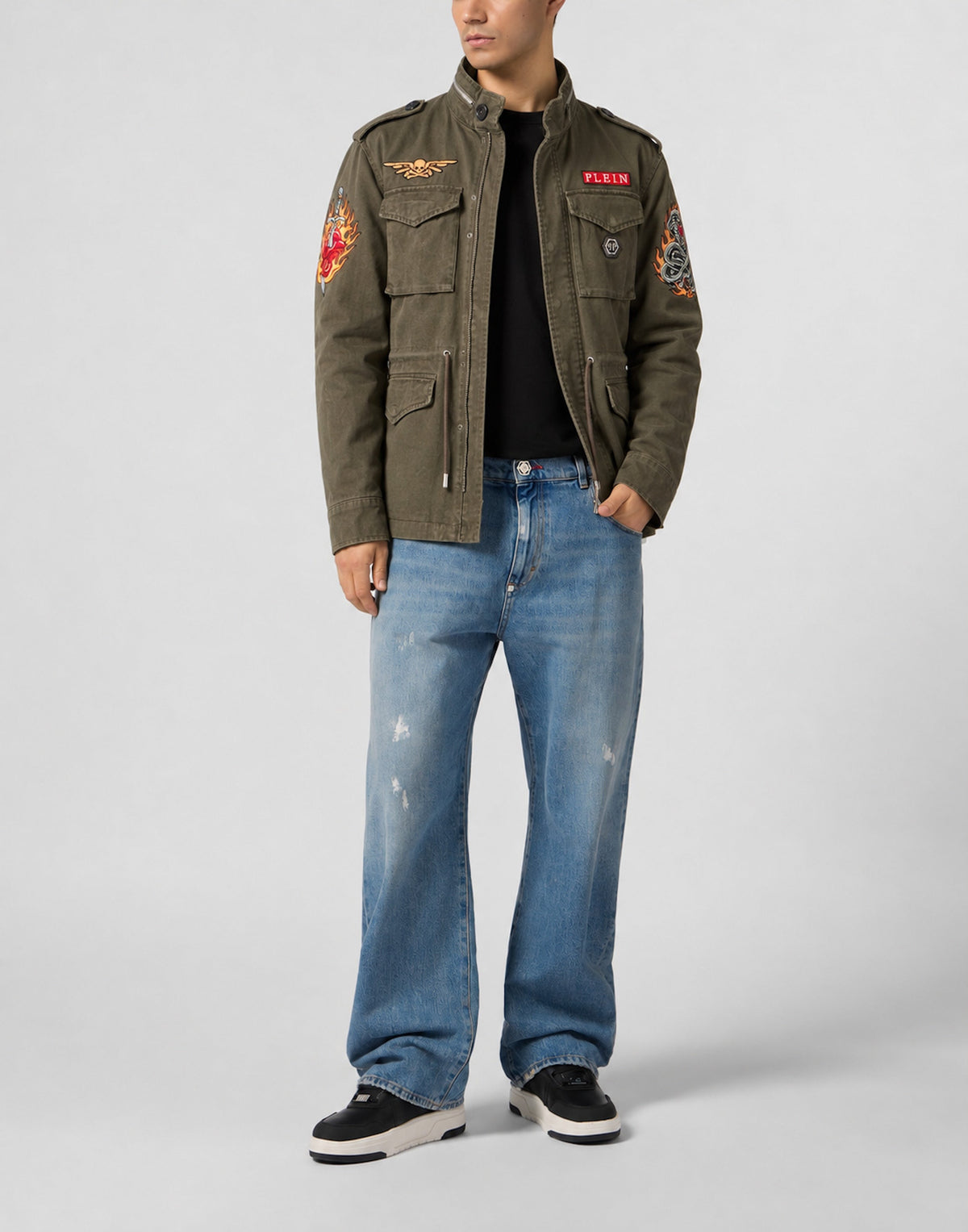 Field Jacket Urban Jungle Patches