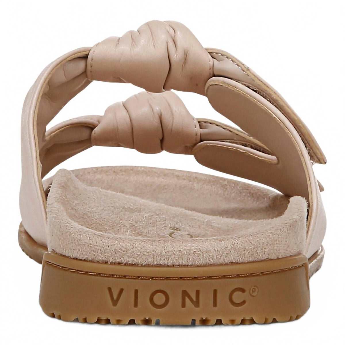 Women's Elara Orthotic Comfort Slide Sandal In Cameo Rose