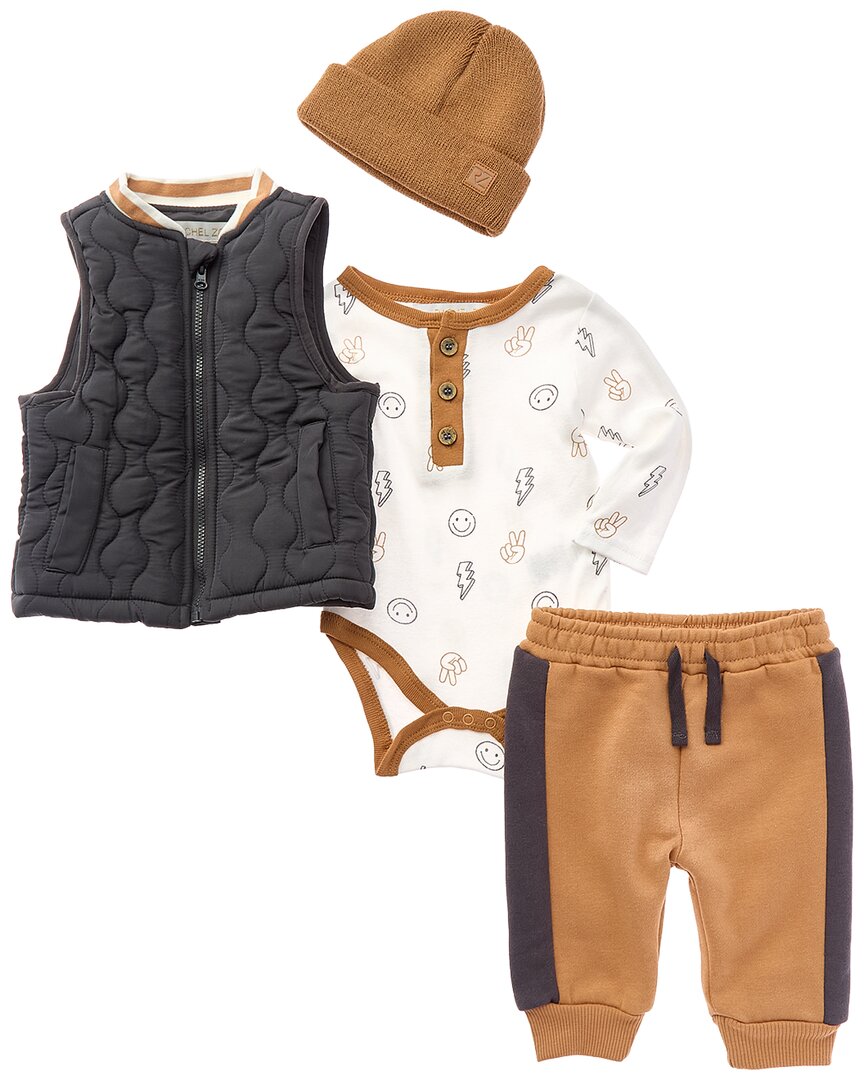 Rachel Zoe 4pc Vest Set