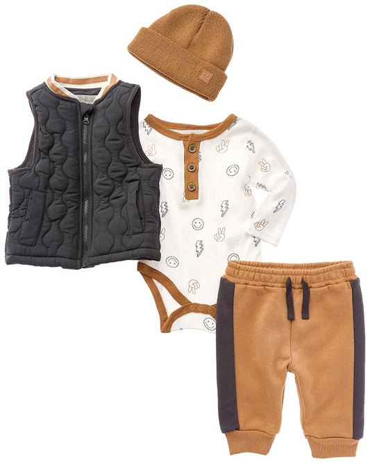 Rachel Zoe 4pc Vest Set