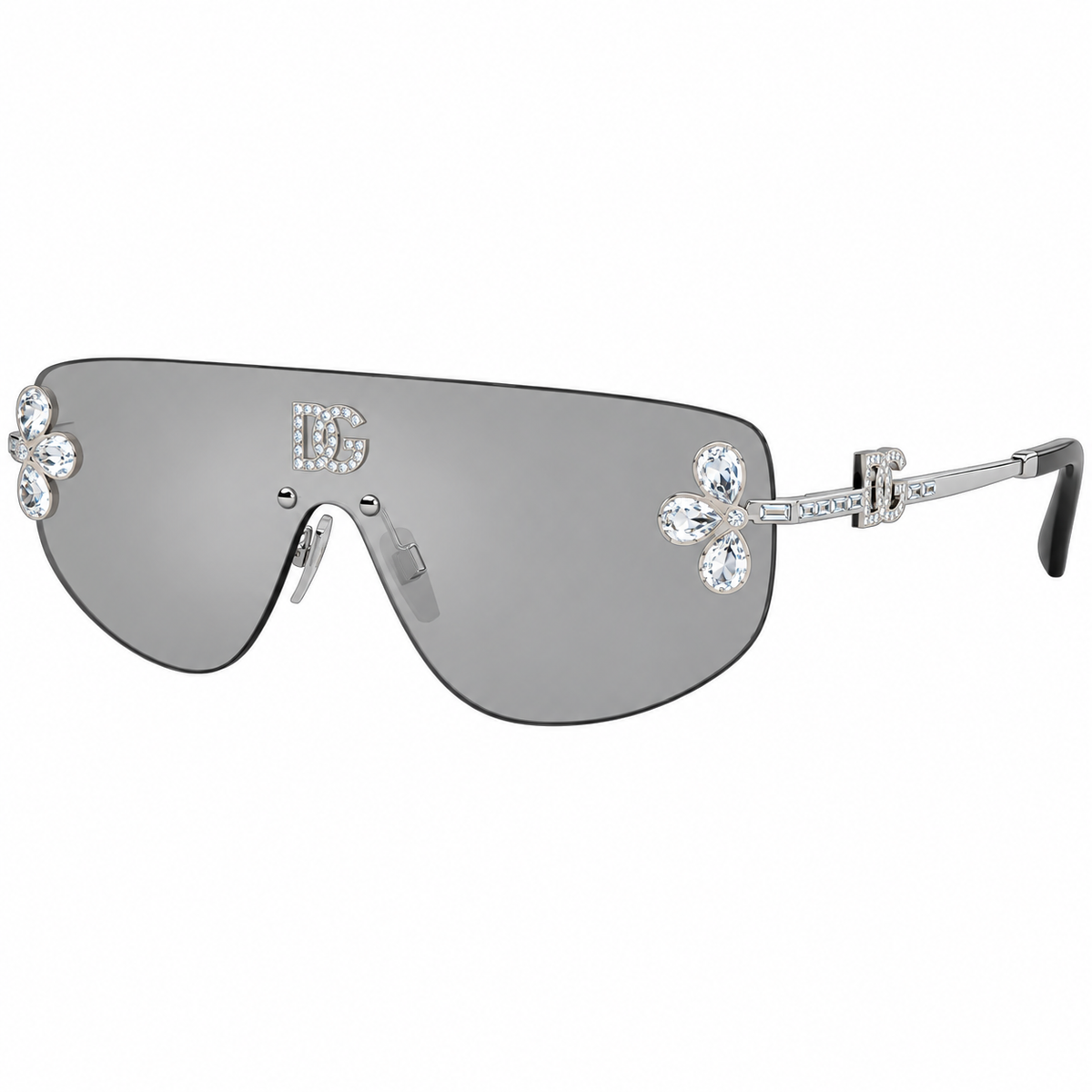 Dolce & Gabbana  DG 2333B 05/8V 38mm Womens Shield Sunglasses