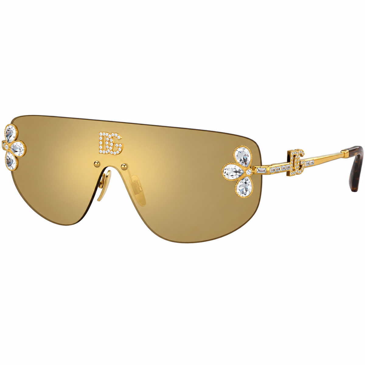 Dolce & Gabbana  DG 2333B 02/03 38mm Womens Shield Sunglasses