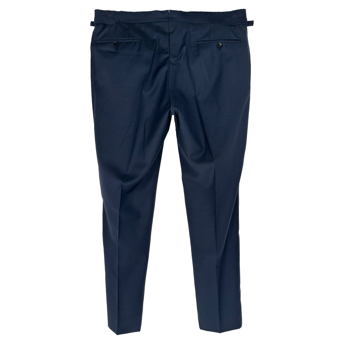 Tom Ford Slim-Fit Trousers in Navy Blue Wool