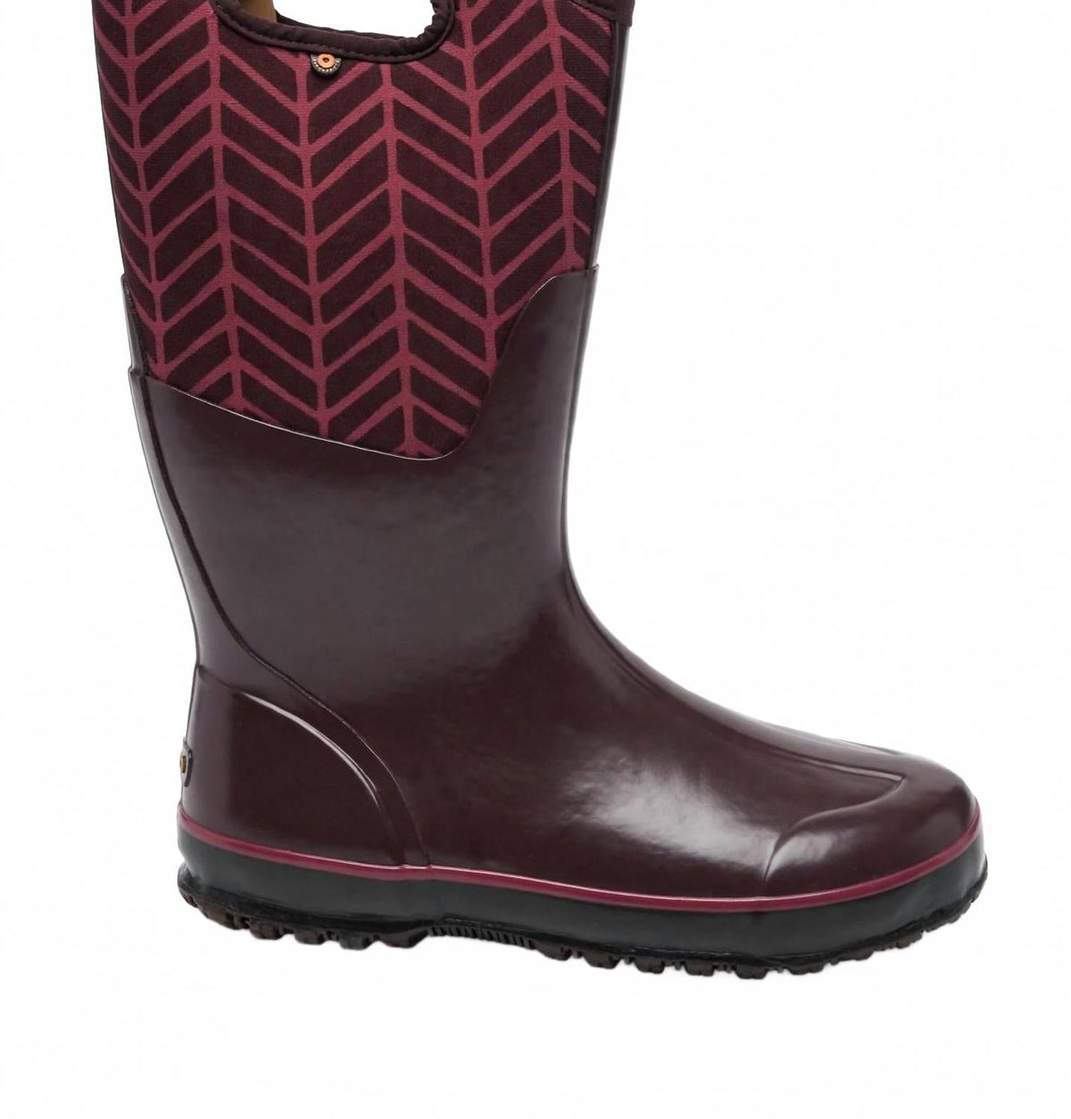 Women's Classic Tall Badge Boot In Grape