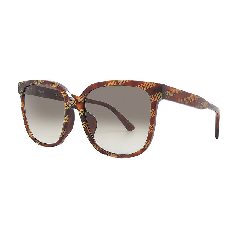 MOS134/F/S 0H7P HA Havana with Moschino Pattern/Brown Gradient