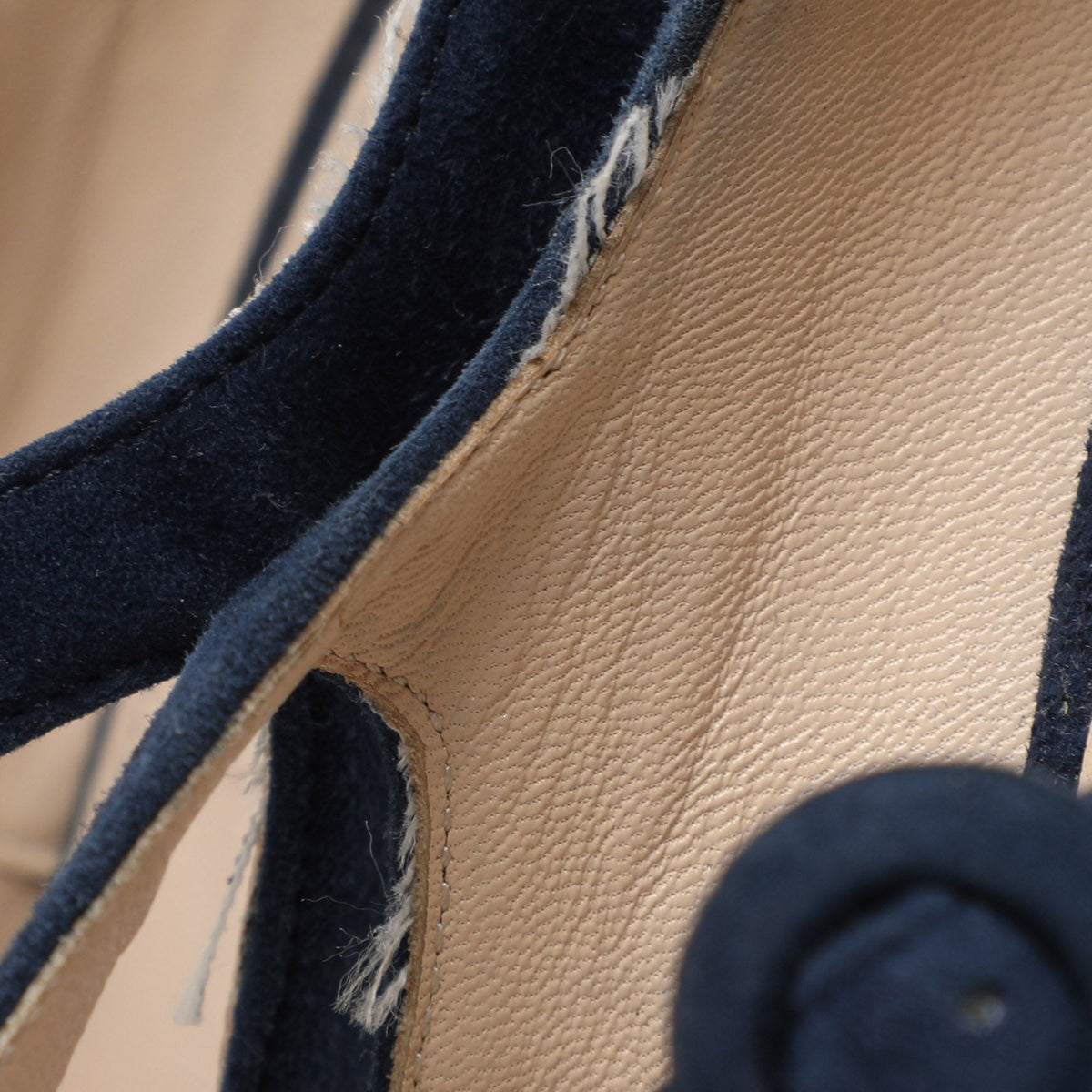 Prada Blue Suede Mary Jane Pumps Size 37