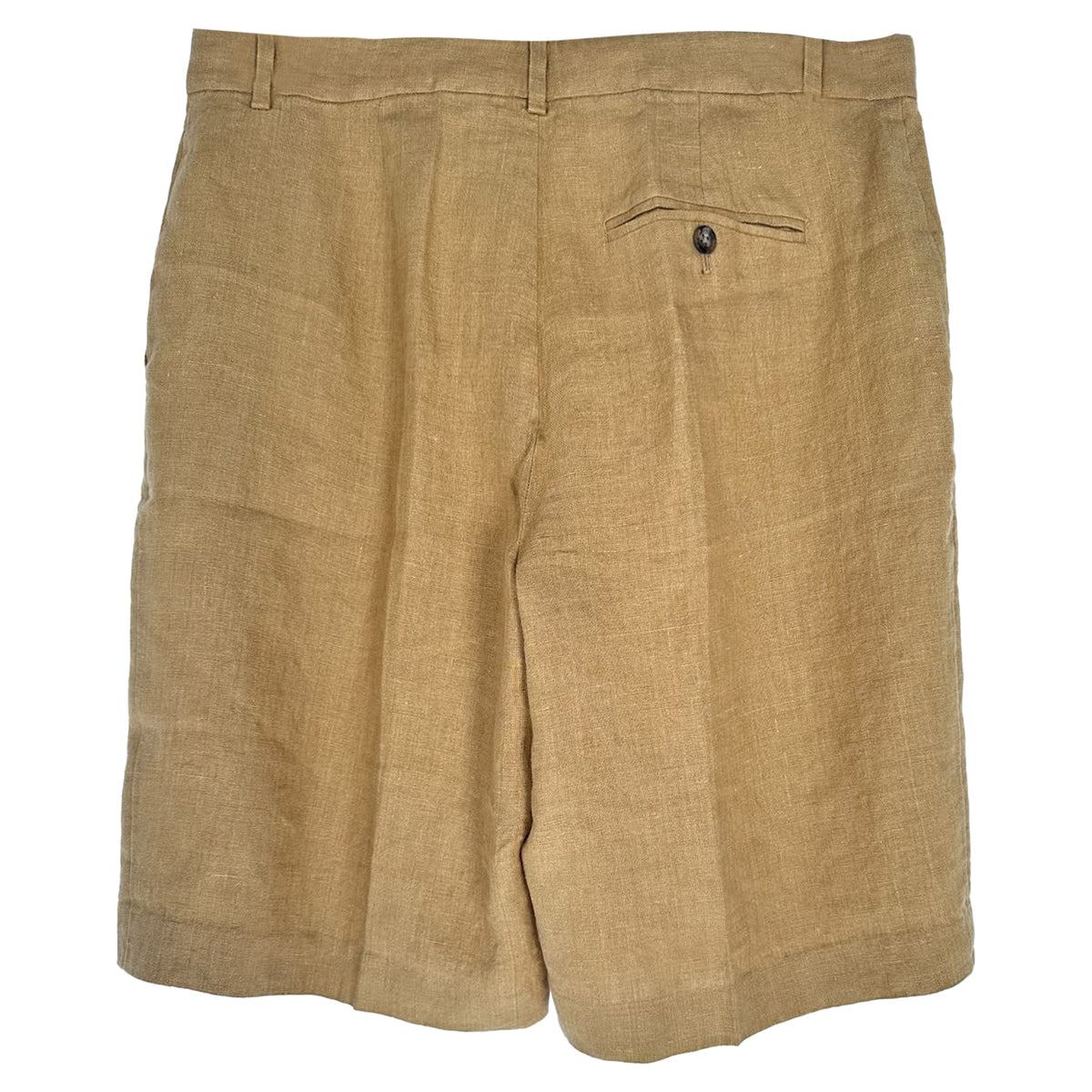 Ralph Lauren Chino Shorts in Tan Linen